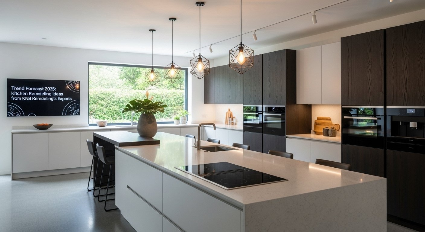 Trend Forecast 2025: Kitchen Remodeling Ideas from KNB Remodeling’s Experts